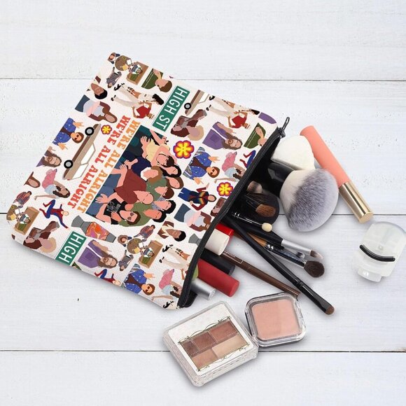 Eric Forman Makeup Bag Donna Fans Gift We're All Alright 70s Show Characters Zip - Picture 4 of 7